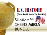 U.S. History Summary Sheets MEGA Bundle