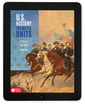 Preview of U.S. History Thematic Unit: Civil War Download