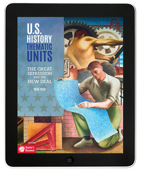 Preview of U.S. History Thematic Unit: The Great Depression and the New Deal Download