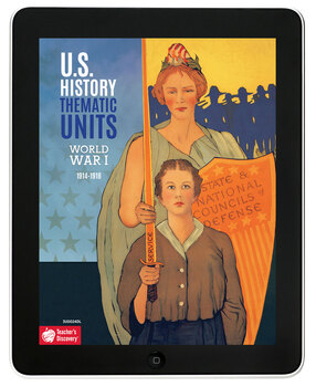 Preview of U.S. History Thematic Unit: World War I Download