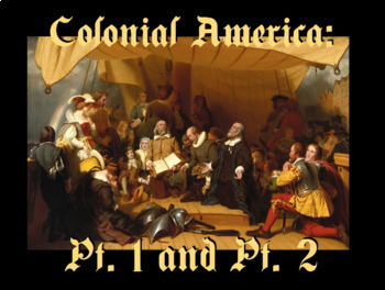 Preview of Unit 1: Colonial America / 13 Original Colonies Bundle
