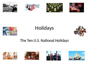 Preview of U.S. Holidays PowerPoint Presentation