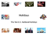 U.S. Holidays PowerPoint Presentation