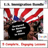 U.S. Immigration Old to Modern, 5-Day Mini Unit Bundle (Di