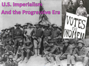Preview of U.S. Imperialism and the Progressive Era with Video BUNDLE