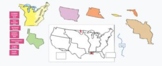 U.S. Land Acquistion Puzzle Map [[Westward Expansion]] Goo
