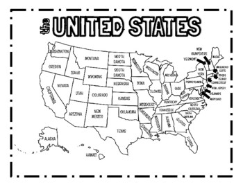 U.S. Map Quiz by PiercedWithKnowledge | Teachers Pay Teachers