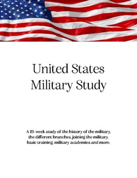 Preview of U.S. Military Study - High School