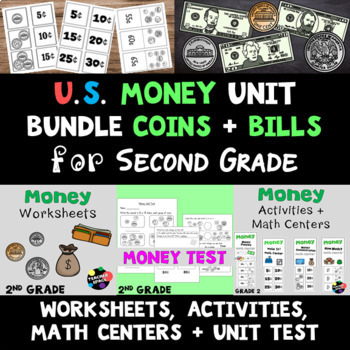 Preview of U.S. Money Unit for 2nd Grade
