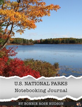 Preview of U.S. National Parks Notebooking Journal (Plus Easel Activity)