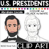 U.S. PRESIDENTS Clip Art  Abraham Lincoln