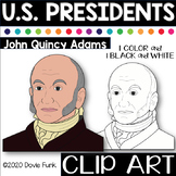 U.S. PRESIDENTS Clip Art  JOHN QUINCY ADAMS