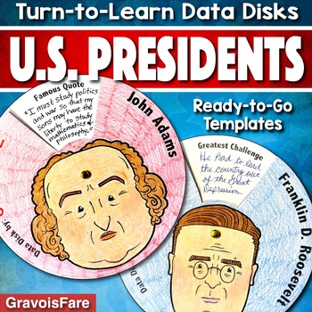 Preview of U.S. PRESIDENTS — Data Disks Research Activity Bulletin Board (Presidents' Day)