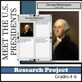 Discover the Presidents of the USA: A Research Unit for 4t