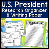 U.S. President Graphic Organizer: Research Organizers with