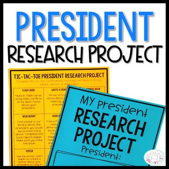 president research project 3rd grade