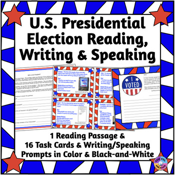 Preview of U.S. Presidential Elections - Discussion and Writing Topics