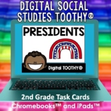 U.S. Presidents Digital Social Studies Toothy® Task Cards 