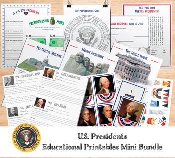 Preview of U.S. Presidents Mini-Bundle