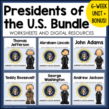 Preview of U.S. Presidents | Social Studies for Google Classroom™ BUNDLE