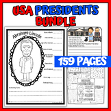 U.S. Presidents Unit Study for President's Day: Coloring, 