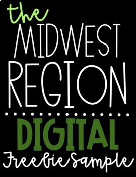 U.S. Regions | Digital Activities | Midwest FREEBIE SAMPLE