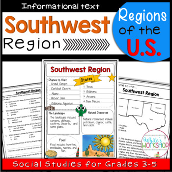 Preview of Southwest Region of the United States