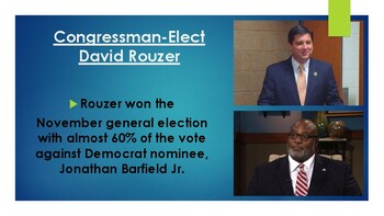 U.S. Representative David Rouzer (NC - 7th) BIO PPT | TPT