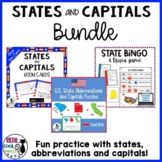 U.S. State Abbreviations and Capitals Bundle