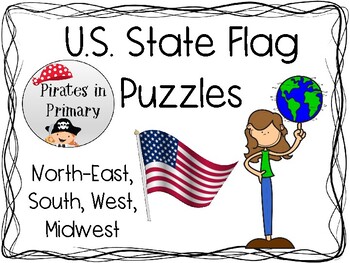 Preview of U.S. State Flag Puzzles