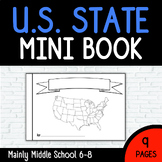 U.S. State Research Mini Book