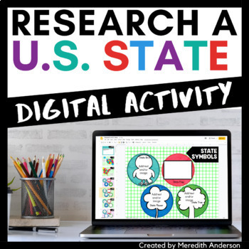 Preview of U.S. State Research Project Digital Interactive 