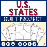 U.S. States Project-Based Learning | Build a States Quilt