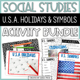 U.S. Symbols American Symbols and U.S. Holidays Worksheets