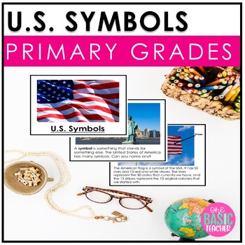 Preview of U.S. Symbols - American Symbols for First and Second Grade