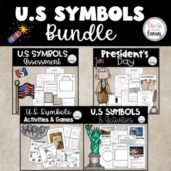 Preview of U.S Symbols, Landmarks, Monuments, and President's Day Bundle⭐️| FLASH DEAL⭐️