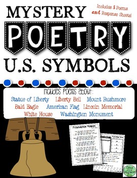 Preview of U.S. Symbols Mystery Poetry Set
