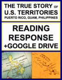 U.S. Territories History Nonfiction Reading Response, Answ