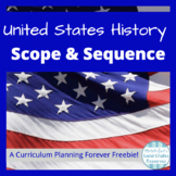 U.S. United States History Course Scope & Sequence Curricu