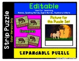 U Unicorn - Expandable & Editable Strip Puzzle w/ Multiple