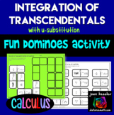 U substitution Integration of Transcendentals Activity for