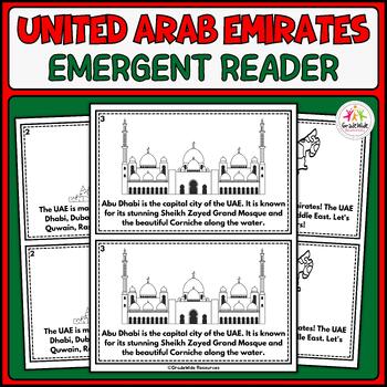 Preview of UAE National Day: Discover the United Arab Emirates - Emergent Reader Mini Book