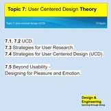 UCD Theory IB DP DT Topic 7