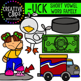 UCK Short U Word Family {Creative Clips Digital Clipart}