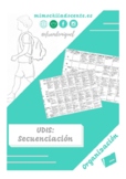 UDIS: secuenciación anual-trimestral (plantilla)