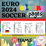 UEFA Euro 2024 Soccer Coloring Pages Explore Countries Fla