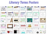 UESG Literary Terms made friendly - over 100 mini posters 
