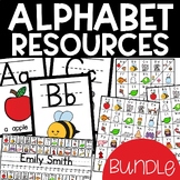 UFLI Aligned Alphabet Resource BUNDLE:  Posters, Charts, &