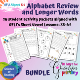 UFLI Aligned: Short Vowel Activities Bundle (Alphabet Revi