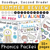 UFLI-Aligned! Summer Reading Review Packet -2nd to 3rd Gra